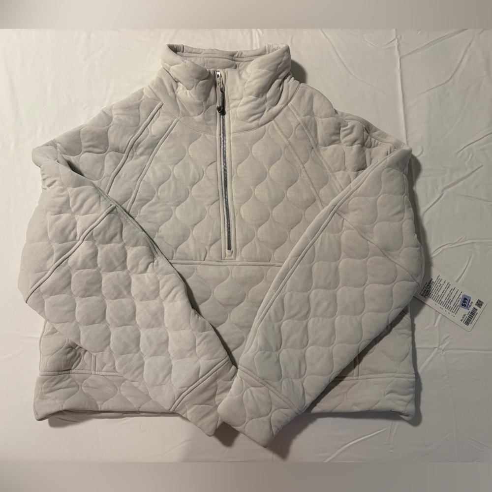 Lululemon Scuba Oversized Quilted Half-Zip